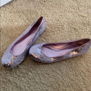 Coach Sequin Flats